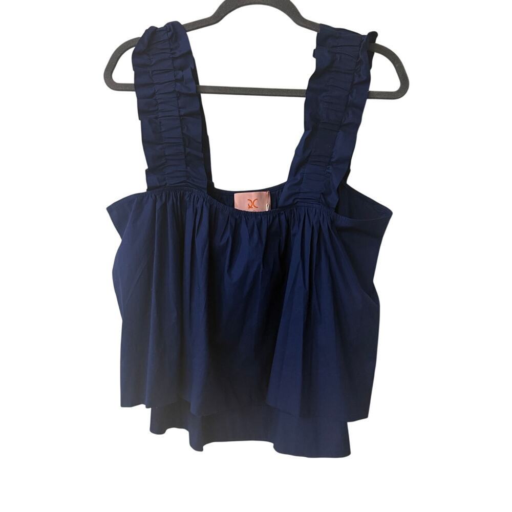 Quiet Culture XL Ruffle top